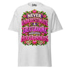 Never Underestimate Great-Grandma - Unisex classic tee — Ash — front view
