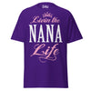Livin' the NANA Life - Unisex classic tee — Purple — front view