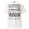 Happiness is Being a Mamaw - Unisex classic tee — White — front view