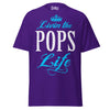 Livin' the POPS Life - Unisex classic tee — Purple — front view
