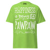 Happiness is Being a Pawpaw - Unisex classic tee — Lime — front view