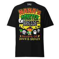 Nana's Monster Brigade - Unisex classic tee — Black — front view