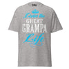Livin' the GREAT-GRAMPA Life - Unisex classic tee — Sport Grey — front view