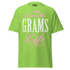 Livin' the GRAMS Life - Unisex classic tee — Lime — front view