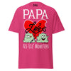 Papa Loves His Lil Monsters - Unisex classic tee — Heliconia — front view