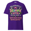 My Nickname is GRAMMY - Unisex classic tee — Purple — front view
