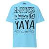 Happiness is Being a Yaya - Unisex classic tee — Sky — front view