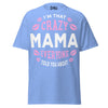 I'm that Crazy MAMA - Unisex classic tee — Carolina Blue — front view