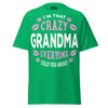 I'm that Crazy GRANDMA - Unisex classic tee — Irish Green — front view