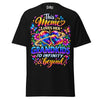 This Meme Loves Her Grandkids - Unisex classic tee — Black — front view