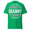 I'm that Crazy GRANNY - Unisex classic tee — Irish Green — front view