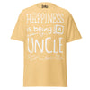 Happiness is Being a Uncle - Unisex classic tee — Yellow Haze — front view