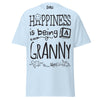 Happiness is Being a Granny - Unisex classic tee — Light Blue — front view
