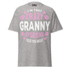 I'm that Crazy GRANNY - Unisex classic tee — Sport Grey — front view