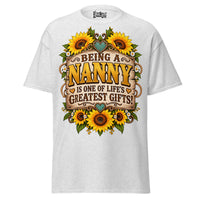 Being a NANNY - Unisex classic tee — Ash — front view