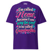 I'm Called NEME - Unisex classic tee — Purple — front view