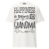Happiness is Being a Grandma - Unisex classic tee — White — front view