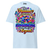 This Nanna Loves Her Grandkids - Unisex classic tee — Light Blue — front view