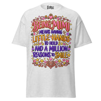 Being MIMI Means - Unisex classic tee — Ash — front view