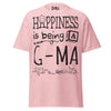Happiness is Being a G-Ma - Unisex classic tee — Light Pink — front view