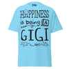 Happiness is Being a Gigi - Unisex classic tee — Sky — front view
