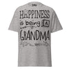 Happiness is Being a Grandma - Unisex classic tee — Sport Grey — front view