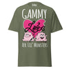 Gammy Loves Her Lil Monsters - Unisex classic tee — Military Green — front view