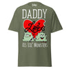 Daddy Loves His Lil Monsters - Unisex classic tee — Military Green — front view