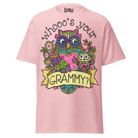 Whooo's Your GRAMMY? - Unisex classic tee — Light Pink — front view