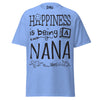 Happiness is Being a Nana - Unisex classic tee — Carolina Blue — front view