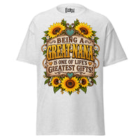 Being a GREAT-NANA - Unisex classic tee — Ash — front view