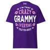 I'm that Crazy GRAMMY - Unisex classic tee — Purple — front view