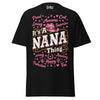 It's a Western Nana Thing - Unisex classic tee — Black — front view