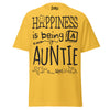 Happiness is Being an Auntie - Unisex classic tee — Daisy — front view