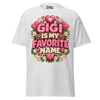 Gigi is My Favorite Name - Unisex classic tee — Ash — front view