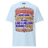 Being GRAMMY Means - Unisex classic tee — Light Blue — front view