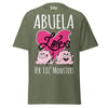 Abuela Loves Her Lil Monsters - Unisex classic tee — Military Green — front view