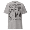 Happiness is Being a G-Ma - Unisex classic tee — Sport Grey — front view