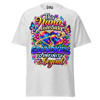This Nana Loves Her Grandkids - Unisex classic tee — Ash — front view