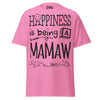 Happiness is Being a Mamaw - Unisex classic tee — Azalea — front view