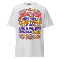 Being NANA Means - Unisex classic tee — Ash — front view
