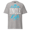 Livin' the UNCLE Life - Unisex classic tee — Sport Grey — front view