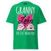 Granny Loves Her Lil Monsters - Unisex classic tee — Irish Green — front view