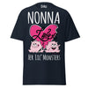 Nonna Loves Her Lil Monsters - Unisex classic tee — Navy — front view