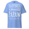 Happiness is Being a Papaw - Unisex classic tee — Carolina Blue — front view