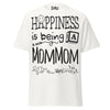 Happiness is Being a Mommom - Unisex classic tee — White — front view