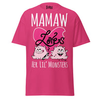 Mamaw Loves Her Lil Monsters - Unisex classic tee — Heliconia — front view