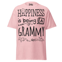 Happiness is Being a Grammy - Unisex classic tee — Light Pink — front view