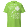 I Love my Grankids to the Moon and Back - Unisex classic tee — Lime — front view