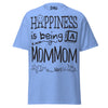 Happiness is Being a Mommom - Unisex classic tee — Carolina Blue — front view